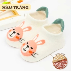 Tất Cho Bé 0-4 Tuổi Chống Trượt Nhiều Hình Thú Ngộ Nghĩnh Và Màu Sắc Bắt Mắt Cho Bé Yêu BBShine – T024