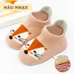 Tất Cho Bé 0-4 Tuổi Chống Trượt Nhiều Hình Thú Ngộ Nghĩnh Và Màu Sắc Bắt Mắt Cho Bé Yêu BBShine – T024
