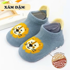 Tất Cho Bé 0-4 Tuổi Chống Trượt Nhiều Hình Thú Ngộ Nghĩnh Và Màu Sắc Bắt Mắt Cho Bé Yêu BBShine – T024