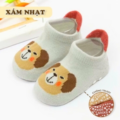 Tất Cho Bé 0-4 Tuổi Chống Trượt Nhiều Hình Thú Ngộ Nghĩnh Và Màu Sắc Bắt Mắt Cho Bé Yêu BBShine – T024
