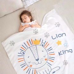Chăn cho bé chất lụa mềm mát thấm hút tốt đa dạng họa tiết xinh yêu BBShine – KH015