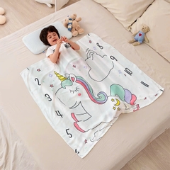 Chăn cho bé chất lụa mềm mát thấm hút tốt đa dạng họa tiết xinh yêu BBShine – KH015