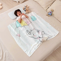 Chăn cho bé chất lụa mềm mát thấm hút tốt đa dạng họa tiết xinh yêu BBShine – KH015