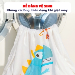 Chăn cho bé chất lụa mềm mát thấm hút tốt đa dạng họa tiết xinh yêu BBShine – KH015