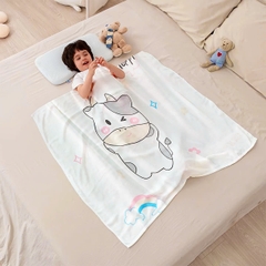 Chăn cho bé chất lụa mềm mát thấm hút tốt đa dạng họa tiết xinh yêu BBShine – KH015