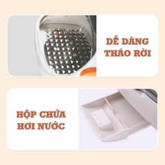 Máy úp bình sữa Moaz Bebe chính hãng cao cấp BBShine, Máy tiệt trùng bình sữa sấy khô tia UVC – DT008