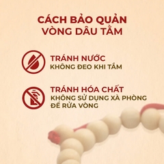 Vòng Dâu Tằm Cho Bé Sơ Sinh Chống Giật Mình Giúp Bé Ngủ Ngon BBShine – J071
