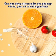 Bình Nước Cho Bé Gái Và Bé Trai Chống Sặc 300ml Cao Cấp (Tặng Kèm Dây Đeo) BBShine – BN015