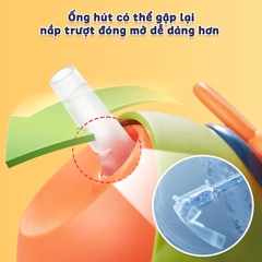 Bình Nước Cho Bé Gái Và Bé Trai Chống Sặc 300ml Cao Cấp (Tặng Kèm Dây Đeo) BBShine – BN015