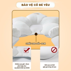 Gối Cho Bé Sơ Sinh Có Dây Rút Điều Chỉnh 5 Đầu Cao Cấp Giúp Bé Ngủ Ngon BBShine – SS060