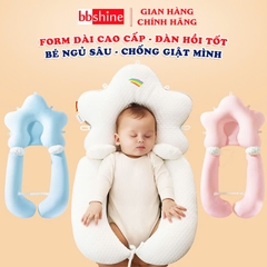 Gối Cho Bé Sơ Sinh Có Dây Rút Điều Chỉnh 5 Đầu Cao Cấp Giúp Bé Ngủ Ngon BBShine – SS060
