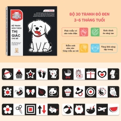 Tranh Cho Bé Sơ Sinh Panzee 0-12 Tháng Kích Thích Thị Giác Giúp Bé Phát Triển Não Bộ BBShine – PDC075