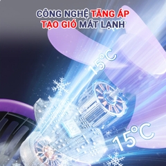 Quạt Tích Điện Mini Cao Cấp 20000mah Không Gây Tiếng Ồn Pin Cao BBShine – DT010