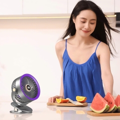 Quạt Tích Điện Mini Cao Cấp 25000mah Không Gây Tiếng Ồn Pin Cao BBShine – DT011