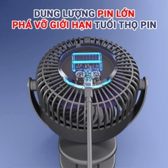 Quạt Tích Điện Mini Cao Cấp 25000mah Không Gây Tiếng Ồn Pin Cao BBShine – DT011