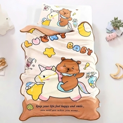 Chăn lông tuyết cho bé chất mềm mịn cao cấp BBShine, Chăn cho bé nhiều họa tiết ngộ nghĩnh đáng yêu - KH013