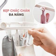 Móc Chùm Treo Quần Áo Cho Bé 32 Kẹp Có Thể Gấp Gọn Siêu Tiện Lợi BBShine – SS061