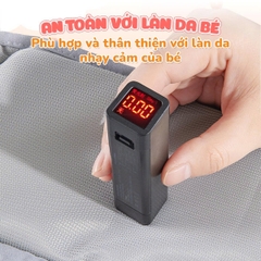 Địu Em Bé 0-2 Tuổi Chống Gù Đa Năng 9 Tư Thế Vải Lưới Thoáng Mát An Toàn Cho Bé Yêu BBShine – SS062
