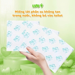 Lót Su Sơ Sinh Mipbi Chính Hãng Cao Cấp An Toàn Cho bé (Gói 30 miếng) BBShine – SS063