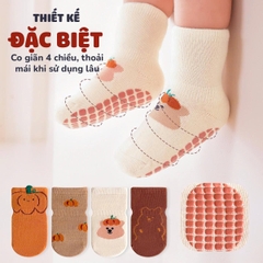 Tất Cho Bé 0-5 Tuổi Chống Trượt Nhiều Hình Ngộ Nghĩnh Và Màu Sắc Bắt Mắt Cho Bé Yêu BBShine – T025