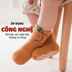 Tất Cho Bé 0-5 Tuổi Chống Trượt Nhiều Hình Ngộ Nghĩnh Và Màu Sắc Bắt Mắt Cho Bé Yêu BBShine – T025
