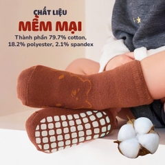 Tất Cho Bé 0-5 Tuổi Chống Trượt Nhiều Hình Ngộ Nghĩnh Và Màu Sắc Bắt Mắt Cho Bé Yêu BBShine – T025