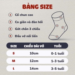 Tất Cho Bé 0-5 Tuổi Chống Trượt Nhiều Hình Ngộ Nghĩnh Và Màu Sắc Bắt Mắt Cho Bé Yêu BBShine – T025