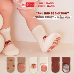 Tất Cho Bé 0-5 Tuổi Chống Trượt Nhiều Hình Ngộ Nghĩnh Và Màu Sắc Bắt Mắt Cho Bé Yêu BBShine – T025