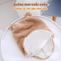 Mũ Len Trùm Đầu Cho Bé Kèm Kính Chắn Gió Bảo Vệ Bé Toàn Diện BBShine – SS064