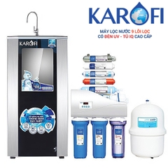 Máy lọc nước Karofi 9 cấp K9I-1 có đèn UV, tủ IQ
