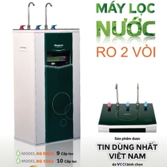 Máy Lọc Nước Kangaroo Cao Cấp 2 Vòi Nóng Lạnh 10 Cấp Lọc KG10A3 VTU