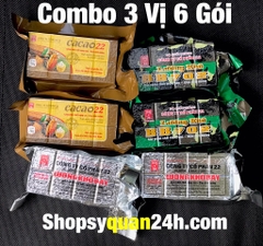 Combo Lương Khô 3 Vị 6 Gói