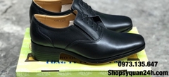 Giày Da Nam Đế Cao 7cm 32M-537- Công Ty 32 (Giày Tăng Chiều Cao Cho Phái Mạnh)