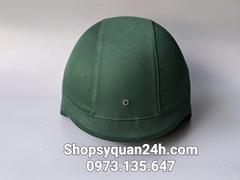 Nón Bảo Hiểm Xanh Lá - Vải Bọc