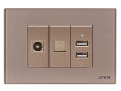 Q120-BỘ TV, TEL, USB