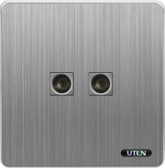 Bộ ổ cắm đôi tivi S300