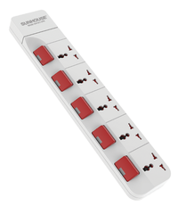 Ổ cắm điện Sunhouse SHE-OC1-5RD