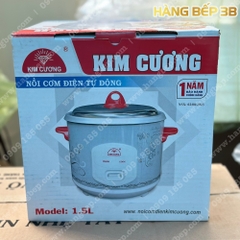 Nồi cơm điện nắp rời Kim Cương 1.5L (không chống dính)