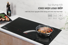 Chảo inox nguyên khối 22cm Sunhouse Desire DE22M
