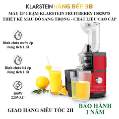 Máy ép chậm Klarstein 10029378 - 400W - Đỏ