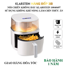 Nồi chiên không dầu Klarstein 7.5L Air Bloom - 10040497