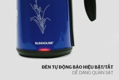 Bình đun siêu tốc 2 lớp Sunhouse 1.7 lít SHD1382B - Chống nóng