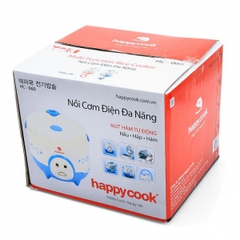 Nồi cơm điện Happycook 0.6 lít HC-60 - Đỏ