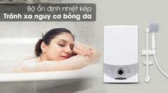 Máy nước nóng trực tiếp Ariston 4500W Aures SM45PE SBS VN