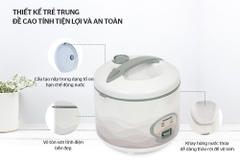 Nồi cơm điện Sunhouse 1.8 lít SHD8602 giá rẻ