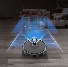 Robot hút bụi và lau nhà Rapido R6S - điều khiển Wifi, remote