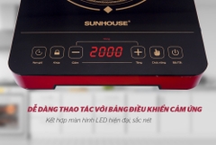 Bếp hồng ngoại Sunhouse SHD6014 - Kèm vĩ nướng