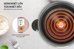 Nồi cơm điện nắp rời Sunhouse 2.2 lít SHD8135