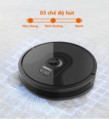 Robot hút bụi và lau nhà Rapido R6S - điều khiển Wifi, remote