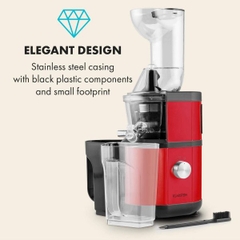 Máy ép chậm Klarstein 10029378 - 400W - Đỏ